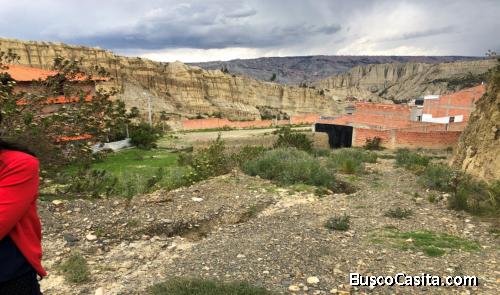 En venta terreno Achumani