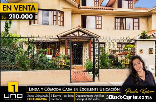 Casa en venta en Cochabamba
