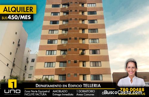 DEPARTAMENTO EN ALQ DE 1 DORMITORIO EN EDIFICIO TELLERINA