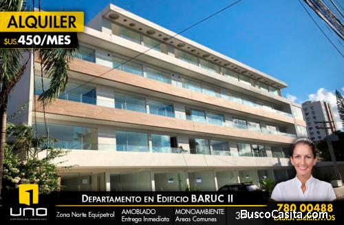 HERMOSO DEPARTAMENTO EN ALQUILER en Condominio BARUC 2.