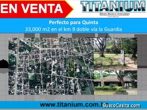 Terreno de 33.000 M2 en el km 9 Doble Via la Guardia 