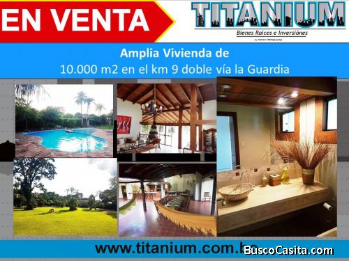 Hermosa Casa Quinta Doble via a La Guardia