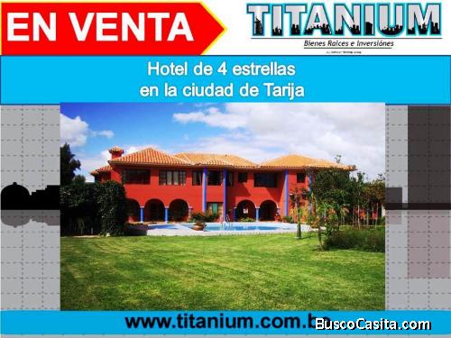 Hotel de 4 estrellas de   en funcionamiento en la ciudad de Tarija
