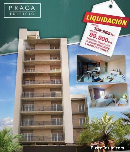 DPTO EN VENTA DE 3 DORM.* Amoblado 