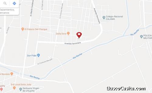 Hermoso terreno en venta, cerca del calvario de la Virgen de Urkupiña.