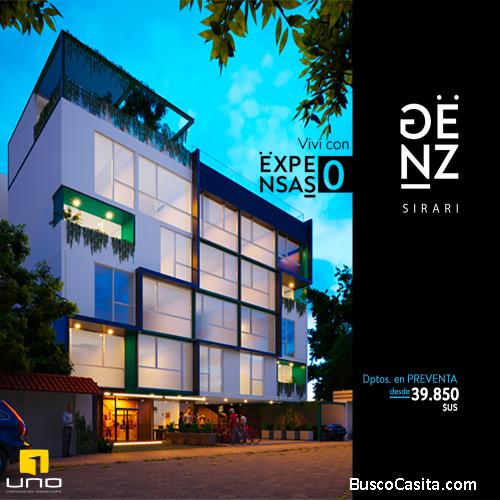 PRE VENTA DE DEPARTAMENTOS EN GENZ SIRARI