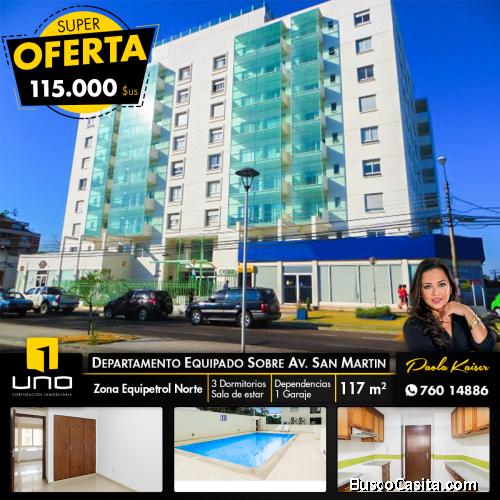 Departamento en venta, Zona Equipetrol