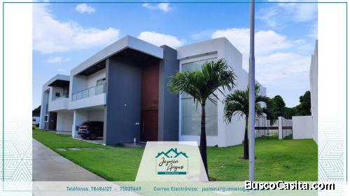 LUJOSA CASA MANSION EN VENTA ZONA NORTE OCTAVO ANILLO