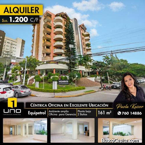 Oficinas en alquiler en Equipetrol