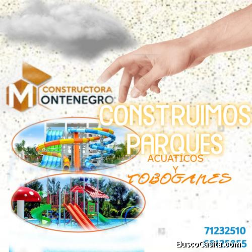 CONSTRUCTORA DE BALNEARIOS ACUATICOS PARQUES INFANTILES FABRICADOS DE FIBRA DE VIDRIO