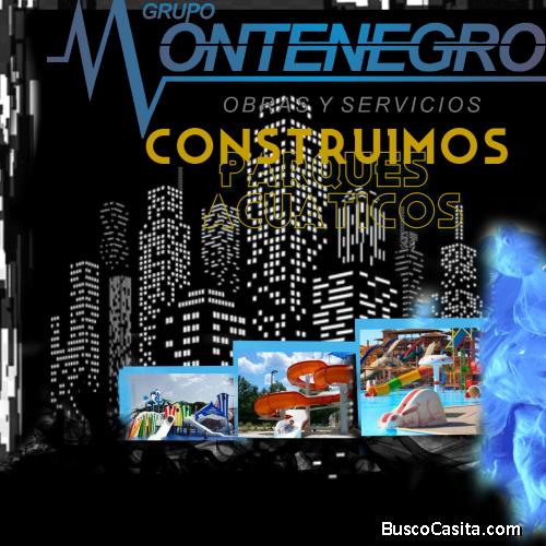 CONSTRUCTORA MONTENEGRO REALIZAMOS PISCINAS Y TOBOGANES