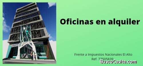 Oficinas en Alquiler.