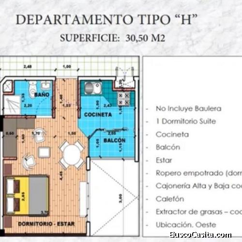 Céntrico Garzonier en Venta