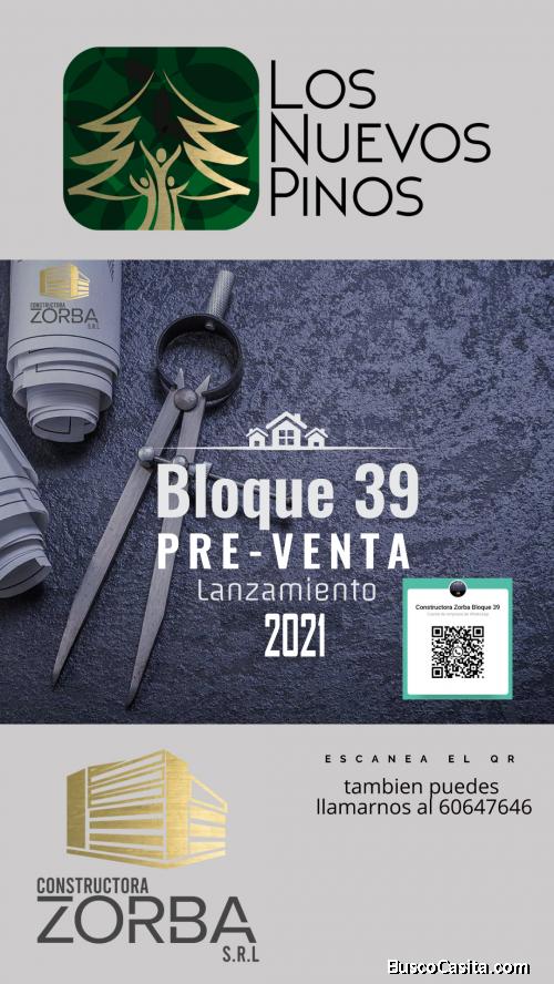 LOS PINOS,Bloque 39 en Preventa 14 Departamentos Financiables(Los Nuevos Pinos Entrega Mayo 2022)
