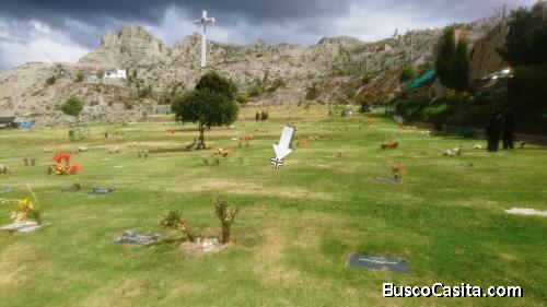 Lote en cementerio jardín
