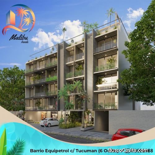 PREVENTA DE DEPARTAMENTOS EN EQUIPETROL, EDIFICIO MALIBU INSIDE