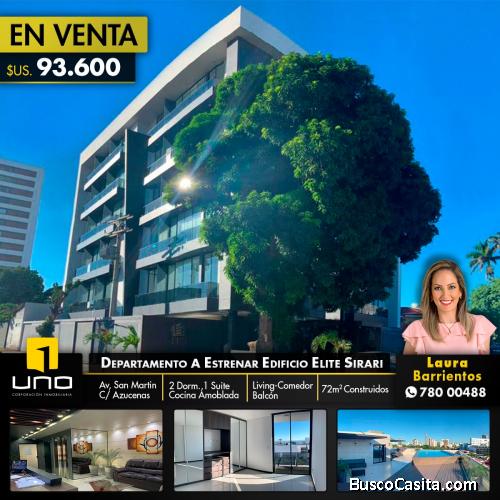 LUJOSO DEPARTAMENTO DE 2 DORMITORIOS EN VENTA en ELITE SIRARI