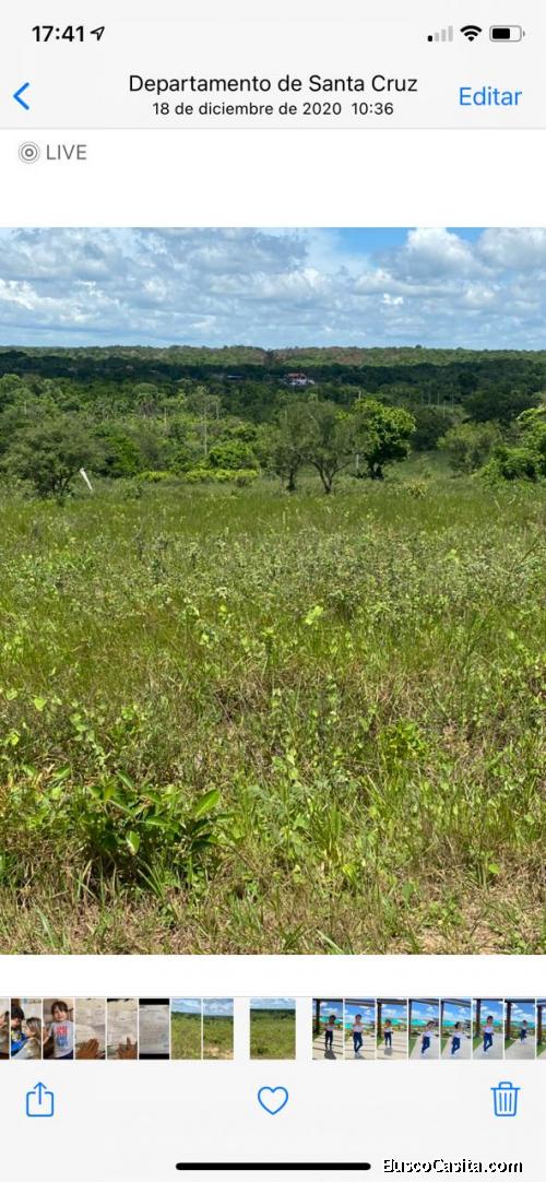 Vendo hermoso lote en la mejor zona de la ciudad de Santa Cruz 640 m2 Urbanización Ciudad de Urubo  