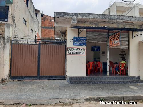 EN VENTA CASA COMO TERRENO 1ER ANILLO 