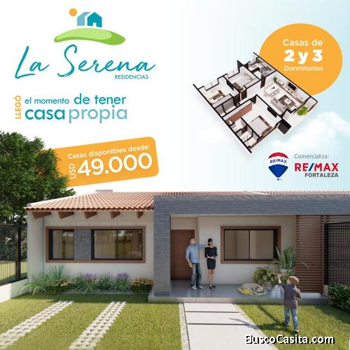 Casas en Preventa La Serena Residencias desde 49.000$us ZONA NORTE