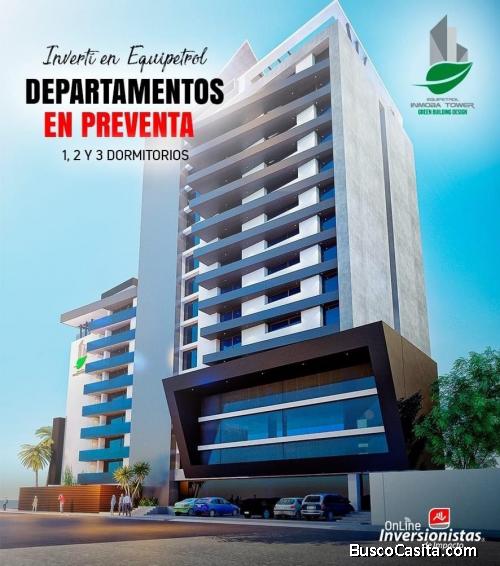 Departamentos en PREVENTA a 1 cuadra del 3er Anillo - Cerca a la UDABOL y UTEPSA