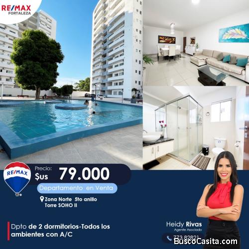 DEPARTAMENTO EN VENTA ZONA NORTE
