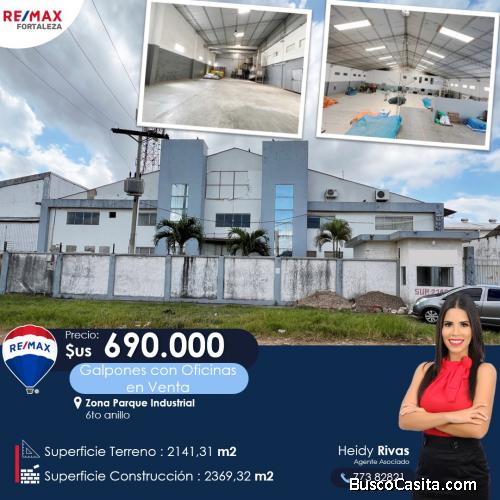 GALPON CON OFICINAS EN VENTA 