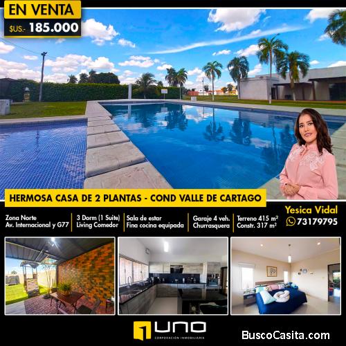 HERMOSA Y AMPLIA CASA EN VENTA ZONA NORTE