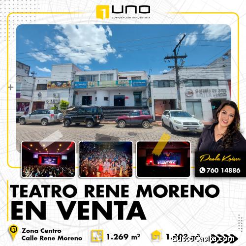 Cine teatro comercial en venta en Santa Cruz