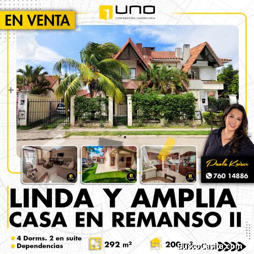 Casa en venta sobre avenida El Remanso