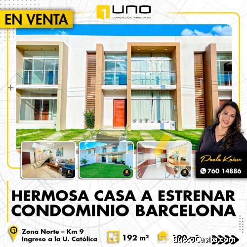 Ultimas casas en venta de 4 dormitorios en Condominio Zona Norte