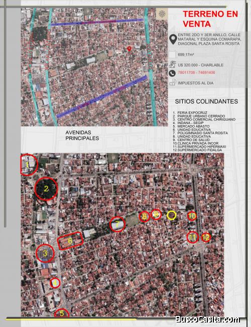 ENTRE 2DO Y 3ER ANILLO. INMUEBLE CON OPORTUNIDAD DE INVERSION. ZONA ESTRATEGICA PARA NEGOCIOS.