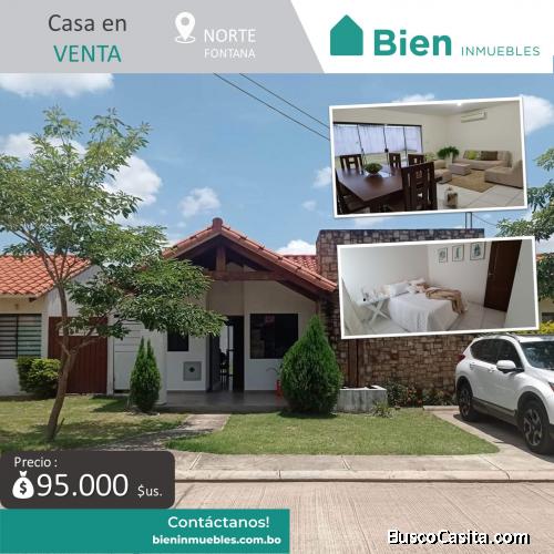 CASA EN VENTA EN CONDOMINIO LA FONTANA FAMILY 