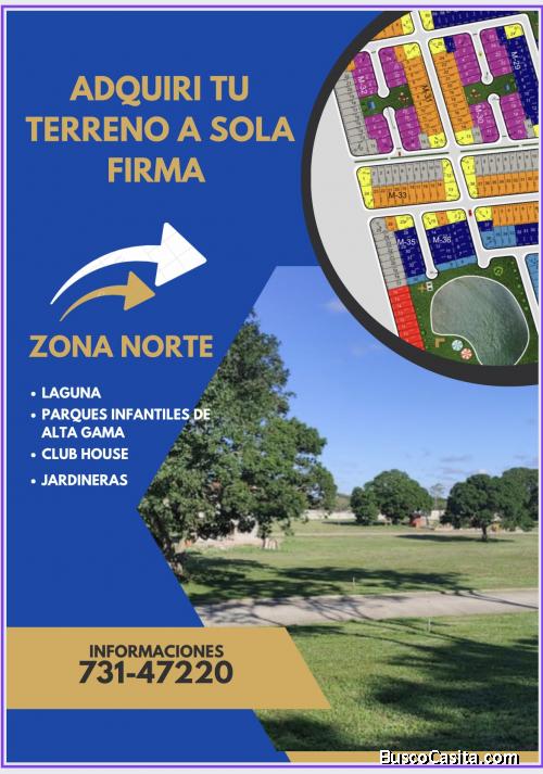 !!!!!Tu terreno en la zona norte!!!!!!