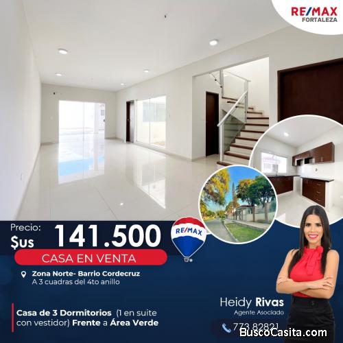 CASA EN VENTA ZONA NORTE