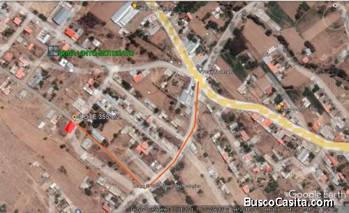 LOTE EN VENTA  ZONA VINTO- MOTECATO  355 m2.