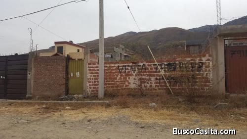 Lote de terreno amurallado