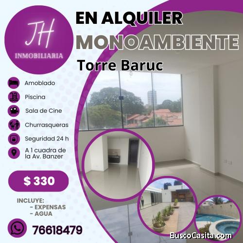 Monoambiente en Alquiler