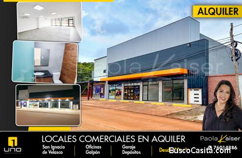 Modernas oficinas con bodega de almacenamiento