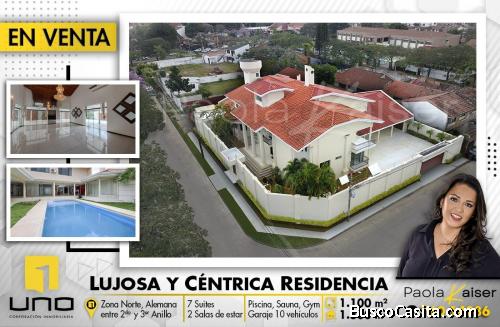 Lujosa casa con piscina en venta, Zona Norte, Santa Cruz, Bolivia