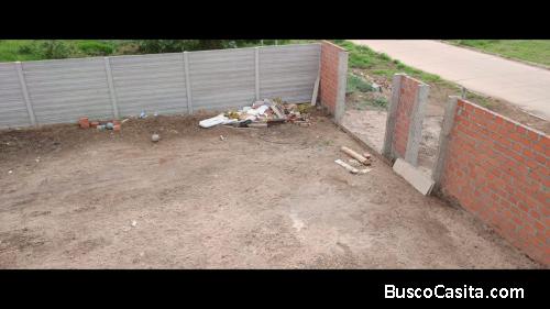 Vendo bello Terreno sobre asfalto