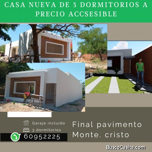 VENDO HERMOSA CASA NUEVA