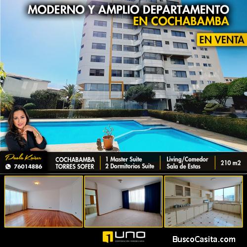 Lindo departamento en Condominio Torres Sofer, Cochabamba