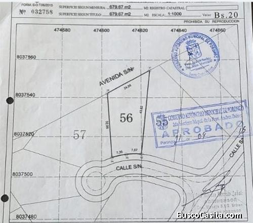 TERRENO EN VENTA EN CONDOMINIO ALTA VISTA  URUBÓ 