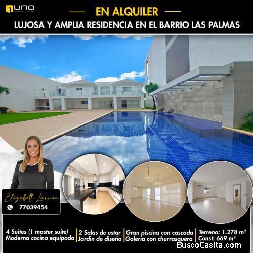 Casa en alquiler en el Barrio Las Palmas