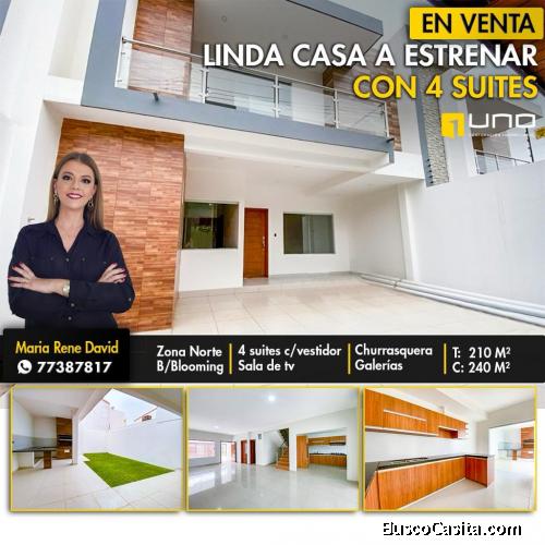 Casa en venta zona norte Avenida Beni 