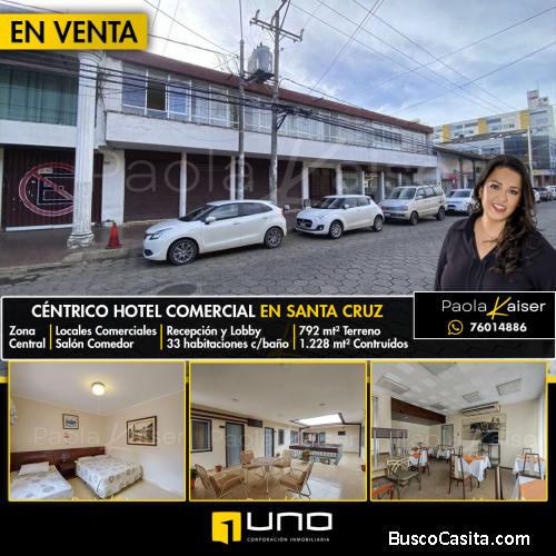 Centrico hotel rentable en venta, Santa Cruz, Bolivia