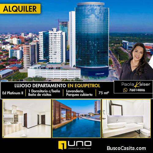 Elegante departamento en alquiler, Barrio Equipetrol