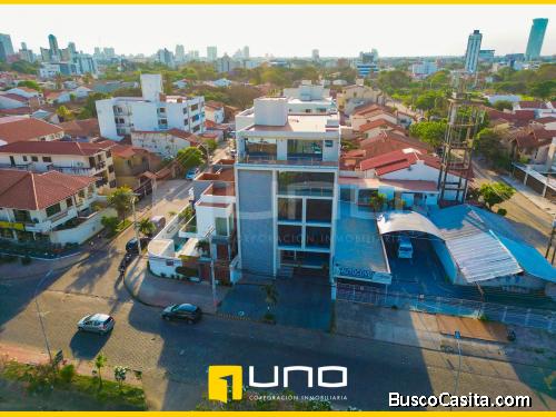 Oficinas corporativas en edificio en alquiler sobre Avenida Alemana