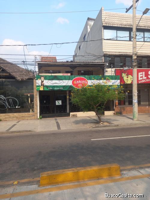 CASA COMERCIAL SOBRE LA AV CAÑOTO PRECIO ABAJO DEL AVALÚO